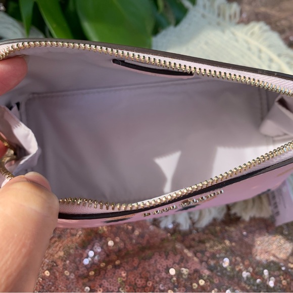 NWT Kate Spade Staci Pineapples Cosmetic Bag PLUS BONUS NWOT Sleep Mask! - Picture 7 of 8